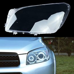 Auto Head Lamp Case For Toyota Rav4 2005-2008 Car Front Headlight Cover Light Glass Lens Caps Transparent Lampshade Shell