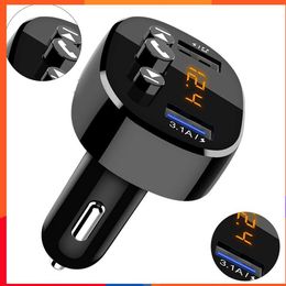 New General Motors U-Dr. Player Wireless Manual MP3 Call Car 3.1A Dual USB Quick Charger