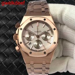 Wristwatches Luxury Custom Bling Iced Out Watches White Gold Plated Moiss anite Diamond Watchess 5A high quality replication Mechanical 6L4W 8IAN