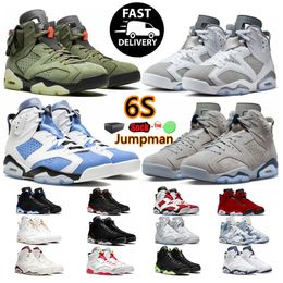 2024 Basketball Shoes Jumpman 6 6s University Blue Red Oreo Georgetown Midnight Navy Cactus Jack Black Infrared Maroon mens trainers outdoor sports sneakers