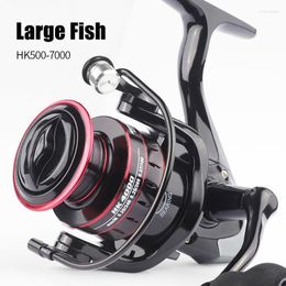 Fishing Reel High-strength All-metal Wire Cup Adjustable Rocker Spinning Wheel Lure Pole With Alarm Baitcasting Reels