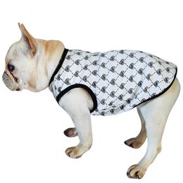 Dog Apparel French bulldog Dog Vest Summer Pug Dog Clothes Shirt Poodle Bichon Frise Schnauzer Frenchies Dog Costume Apparel Drop 230504