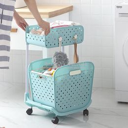 Organization Dirty laundry basket laundry bucket toy clothing rack storage basket household clothes basket laundry basket large