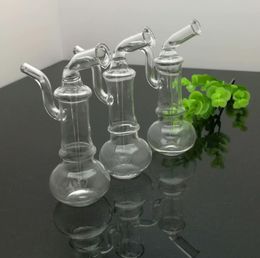 Smoking Pipes Aeecssories Glass Hookahs Bongs Transparent and portable shaped glass hookah bottle