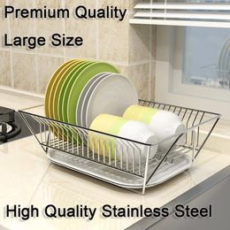 Organisation Premium Dish Rack Stainless Steel Kitchen Dish Storage Rack Dish Storage Holder Dish Draining Rack Dish Drainer Dish Drying Rack