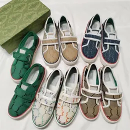 Designer Tennis 1977 Sneakers Canvas Shoes Woman Man Loafer White Blue Green Multicolor Adhesive tape Rubber Sole Letter Embroidery Casual Shoe 01