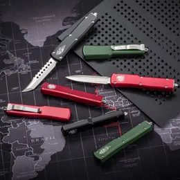 High End 5,8 pollici 204P Coltello Exocet Cacciatore di taglie automatico Lega di alluminio CNC D2 lama Portafoglio automatico Coltelli mICRo Mini LuDt Hawk TECH Coltelli tascabili