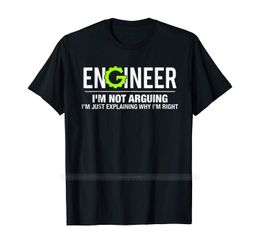 Men's T-Shirts Engineer I'm Not Arguing Funny Engineering T-Shirt cotton tshirt men summer fashion t-shirt euro size 230504