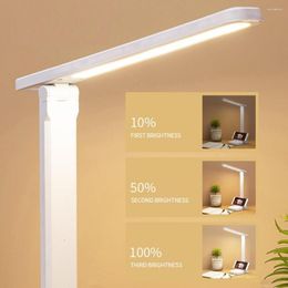 Table Lamps Practical LED Reading Lamp Collapsible Desktop High Brightness Dimming Light Bedroom Study Desk Eye Protection