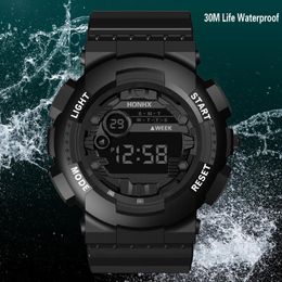 Wristwatches Outdoor Electronic Watch For Mens Luxury Digital Led Sport Date Men Military Waterproof Relogio MasculinoWristwatches