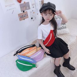 Mni boys waist bags 2023 children handbag simple girls crossbody shoulder bag coin purse factory supply