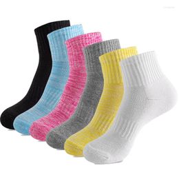 Sports Socks Compression Running Women Cotton Ankle Athletic Badminton Low Cut With Arch Support