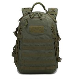 Outdoor Bags 35L Outdoor Camping Backpack Military Bag Mochilas Men's Tactical Army Molle Climbing Rucksack Waterproof Trekking Fishing Bags 230504