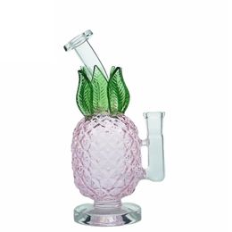 Clearest Pineapple WaterBong Dabber Heady Dab Rigs Smoking new Pineapple pipe massive bubbles 14mm Joint