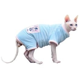 Clothing Hairless Cat Hoodies Thick Sphynx Overalls Soft Jumpsuit Puppy Small Dog Costumes Clothing Kitten Coat 2022 Pet Wear