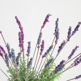 Decorative Flowers Artificial Plants Provence French High-grade Lavender Home Garden Decorate