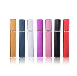 Wholesale 12ML aluminum spray bottles perfume atomizer Cosmetic Containers 2023