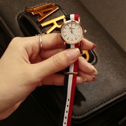 Lady Automatic Watches 41mm Date Day Watch Sier Dial Master Mechanical Thin Nylon Canvas Couple Watch Wristwatch Waterproof