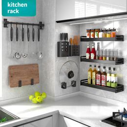 Organisation Kitchen Organiser Storage Shelf Dish Rack Wallmounted Multifunction Drain Chopsticks Spoon Flatware Dish Holder Accessories