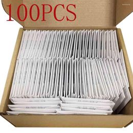 Jewellery Pouches 100pcs Silver Polish Cloth Polishing Burnishing Buffing Clean Tool Cleaner Rub Packaging