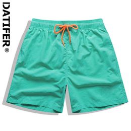 Men's Shorts Datifer Mens Board Shorts Surf Swimwear Beach Summer Swim Pants Male Athletic Running Gym Quick Dry Swimsuit Size 4XL Z0504