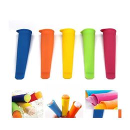 Ice Cream Tools 5Pcs/Batch Summer Popsicle Making Mods Diy Food Grade Sile Pop Cube Random Drop Delivery Home Garden Kitchen Dining B Dhiaw