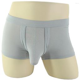 Underpants Sexy Panties Men's Separated Boxer Underwear Comfortable Elephant Nose Shorts Scrotum Bag With Penis Hole Sex Mens
