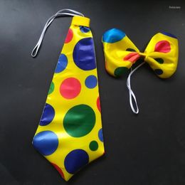 Bow Ties Circus Tie Polka Dot Headband Clown Masquerade Halloween Party Costume