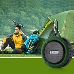 Portable Speakers Mini Portable Waterproof Outdoor Shower Audio Sound Speaker for Mobile phone Bluetooth Hand Free Car Loudspeaker
