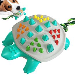 Toys New Hot Dog Molar Stick Chew Dog Toothbrush Clean Teeth Leakage Toy Armor Turtle Rubber Outdoor Interactive Pet Accessories