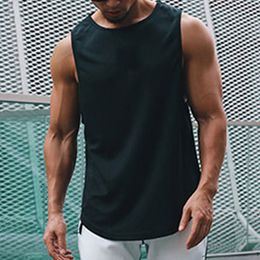 Men's Tank Tops Mens Fitness Quick Dry Sports Training Muscle Vest Running Sleeveless Singlet Yoga Bodybuilding Undershirt 230504