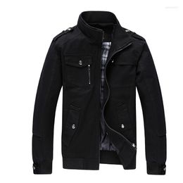Men's Jackets 2023 Casual Bomber Jacket Spring Army Military Black Men Coats Winter Male Outerwear Autumn Overcoat 5XL