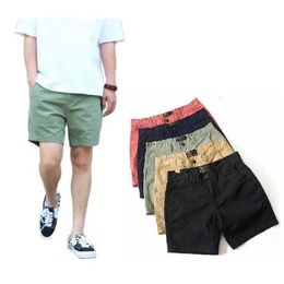 's Summer Casual Shorts Work Trousers Solid Colour Bermudas Men Camouflage Short Homme 0211 J230302