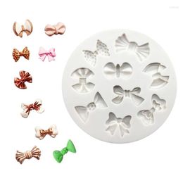 Baking Moulds Bows Bowknot Silicone Sugarcraft Mould Chocolate Cupcake Fondant Cake Decorating Tools