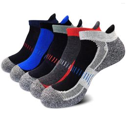 Men's Socks 2 Pairs Anti-sweat Unisex Sport Women Men Short Tube Breathable Outdoor Running Basketball Soccer Sports