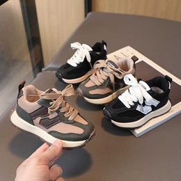 Athletic Outdoor Boys Casual Sport Lightweight Children Shoes PU Leather Anti Slippery Kids Sneakers Size 2130 AA230503