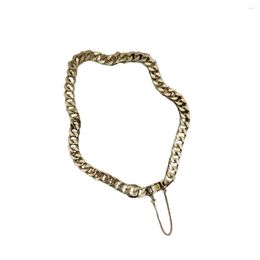 Pendant Necklaces Necklace Retro Vintage Fashion Metal Coarse Chain Thick Lightweight Wear-resistant Portable Neckchain