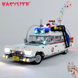 Blocks EASYLITE LED Light Kit For 10274 Creator Ghost Busters ECTO 1 Not Inlclude The Block Model 230504