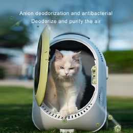 Strollers Trolley Cat Bag Multifunctional Cold Fog Airconditioning Cat Bag Pet Bag Large Capacity Portable Cat Back Bag Pet Accessories