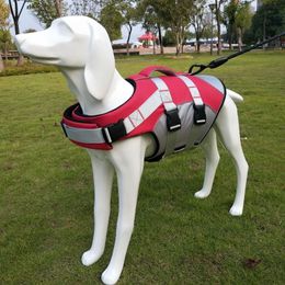 Dog Apparel Adjustable Dog Safety Service Vest Pet Apparel for Outdoor Activities Walking Hunting 230504