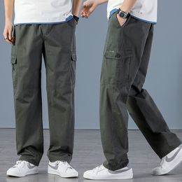 Men's Pants Men's Cargo Pants Mens Casual Multi Pockets Military Large Size Tactical Pants Men Outwear Army Straight Autumn Pants Trousers 230504