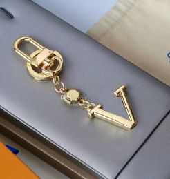 Брелок высокого качества, роскошный дизайнерский брендовый брелок для ключей, мужской автомобильный брелок, женский брелок с пряжкой, сумки с логотипом vPendant, изысканный подарок