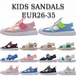 kids shoes children sandals toddlers baby youth summer slipper Rubber sole casual size 26-3 F8zP#