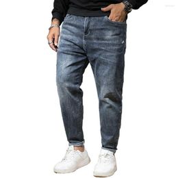 Men's Jeans Fashion Plus Size Men Casual Denim Pants Hip Harem Loose Baggy Trousers Streetwear Clothing