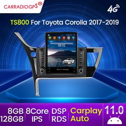 2Din Android11 Car Dvd Radio for Toyota Corolla Altis 2017 2018 2019 Navigator for Cars Stereo Receiver NO 2din DVD Carplay DSP 4G