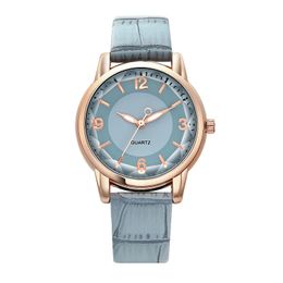 Fashion Blue Women's Watch Fashion Wristwatch Pencil Pointer Quartz for Boys and Girls