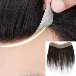 Bangs Tinashe Beauty Baby Hair Bangs Fringe Forehead Brazilian Human Natural Hairline Hairpieces Replacement System With Tapes Remy 230504