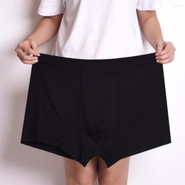 Underpants Modal Underwear Mens Boxer Briefs Breathable Plus Size Shorts Soft Bulge Pouch Panties For Youth Men