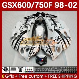 Body For SUZUKI KATANA GSX600F GSXF750 GSXF-750 GSXF 600 750 CC 169No.73 Scorpion blk GSX750F 600CC 750CC 98 99 00 01 02 GSXF600 GSXF-600 1998 1999 2000 2001 2002 Fairing