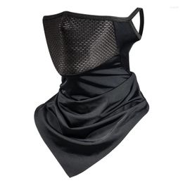 Scarves Outdoor UV Protection Scarf Silk Face Cover Summer Breathable Fishing Hiking Cycling Sports Head Wrap Neck Gaiter